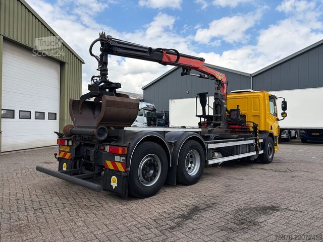 Автокран DAF CF 75.250 PALFINGER CRANE + HOOKLIFT  143.037km