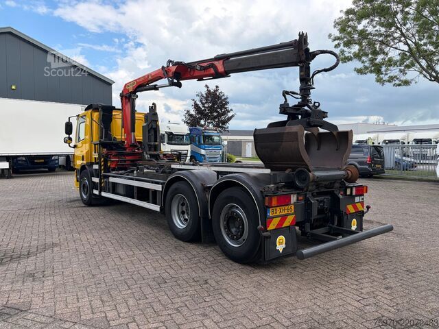 Автокран DAF CF 75.250 PALFINGER CRANE + HOOKLIFT  143.037km