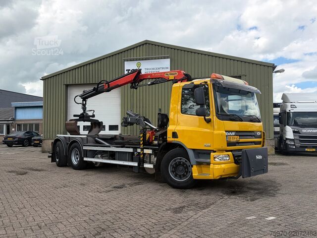 Автокран DAF CF 75.250 PALFINGER CRANE + HOOKLIFT  143.037km