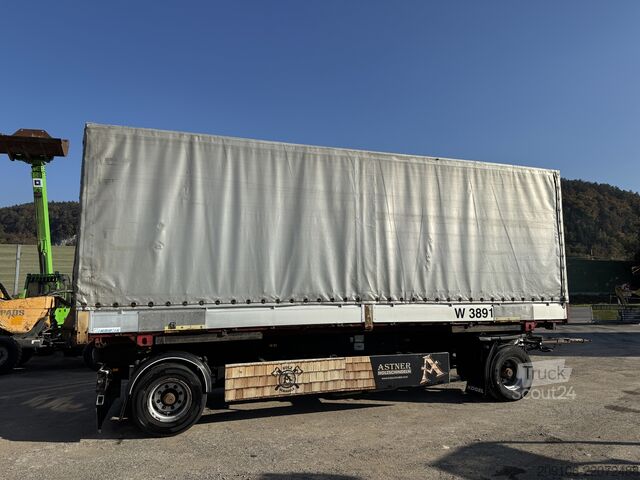 Otevřený přívěs s plachtou System Trailers WFA 18 WFA 18 Pritsche Plane
