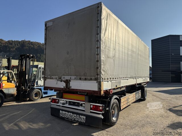 Otevřený přívěs s plachtou System Trailers WFA 18 WFA 18 Pritsche Plane