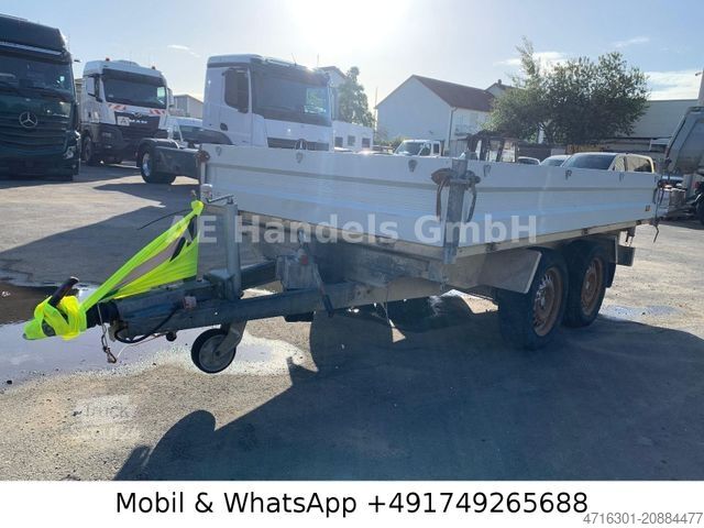 Trójstronna przyczepa wywrotka HUMBAUR SDAH 3-Seiten-Kipper+Tieflader Tandem ten