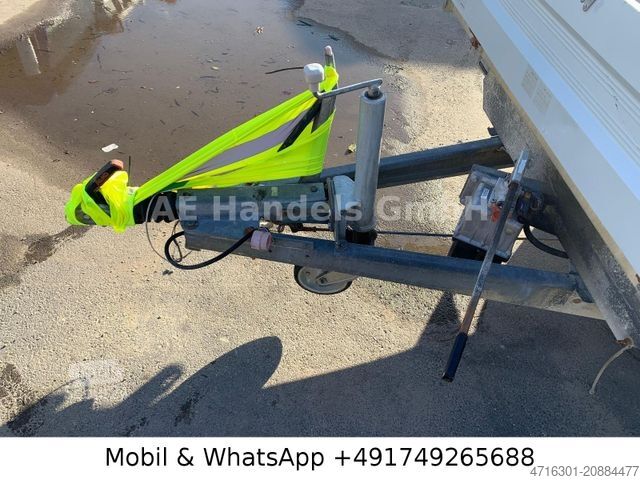 Trójstronna przyczepa wywrotka HUMBAUR SDAH 3-Seiten-Kipper+Tieflader Tandem ten