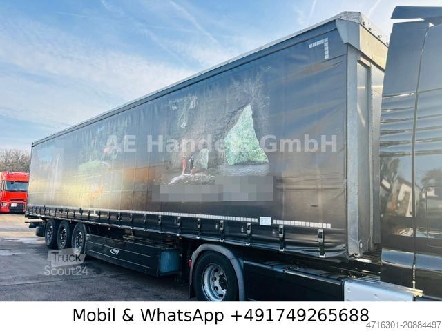 Odprta polprikolica s ponjavo FLIEGL SDS 390 *Edscha/Tautliner/Palletenkasten/Airpipe