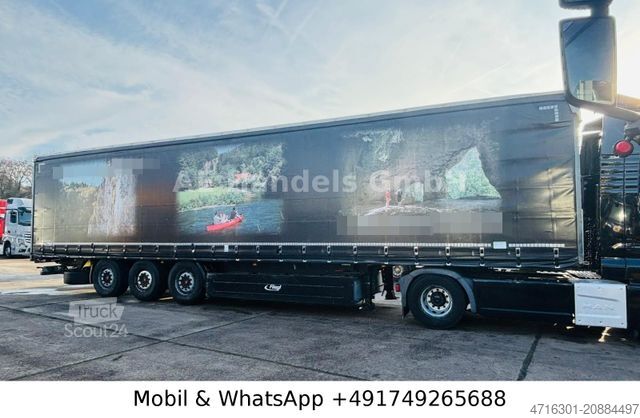 Odprta polprikolica s ponjavo FLIEGL SDS 390 *Edscha/Tautliner/Palletenkasten/Airpipe