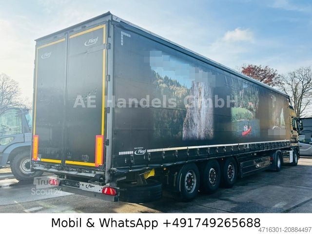 Odprta polprikolica s ponjavo FLIEGL SDS 390 *Edscha/Tautliner/Palletenkasten/Airpipe