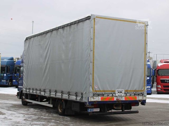 Transporter mit Pritsche & Plane MAN TGL 8.180, EURO 4, SLEEPING CABIN