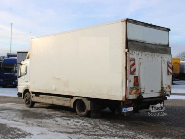 Transporter mit Koffer MERCEDES-BENZ ATEGO 816, EURO 4, TAIL LIFT