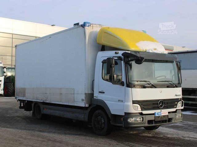 Transporter mit Koffer MERCEDES-BENZ ATEGO 816, EURO 4, TAIL LIFT