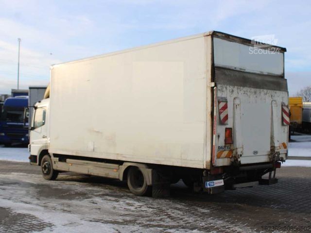 Transporter mit Koffer MERCEDES-BENZ ATEGO 816, EURO 4, TAIL LIFT
