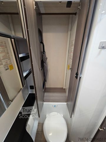 Teilintegriertes Wohnmobil HOBBY OPTIMA ONTOUR T70 SOLAR Markise Fahrradträger