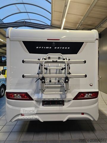 Teilintegriertes Wohnmobil HOBBY OPTIMA ONTOUR T70 SOLAR Markise Fahrradträger