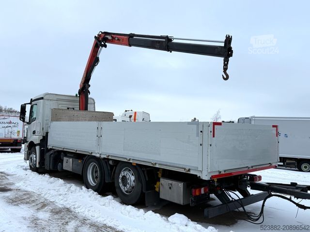 Grue montée sur camion MERCEDES-BENZ Antos2633 6x2*Palfinger PK11002*Funk*Bett*Lift