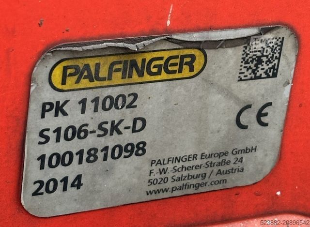 Grue montée sur camion MERCEDES-BENZ Antos2633 6x2*Palfinger PK11002*Funk*Bett*Lift