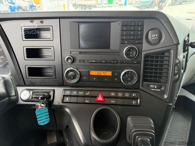 Platós teherautó MERCEDES-BENZ Antos2633 6x2*Palfinger PK11002*Funk*Bett*Lift