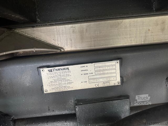 Kamyon üzerine monteli vinç Scania P320 + HIAB 144 + GARNIER Kiper