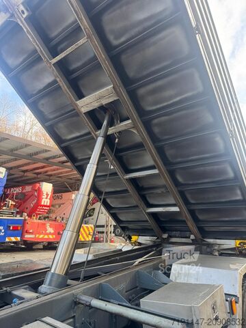 Kamyon üzerine monteli vinç Scania P320 + HIAB 144 + GARNIER Kiper