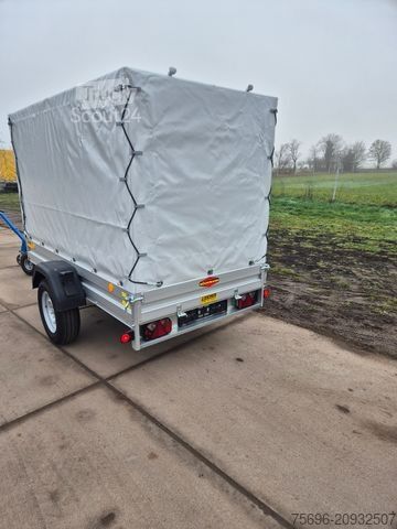 Відкритий причіп з тентом BÖCKMANN TL2513/135