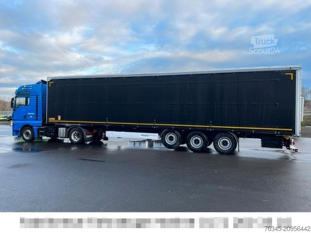 Odprta polprikolica s ponjavo WIELTON NS-3K Curtainsider QUICK SLIDE mit Speed Curtain