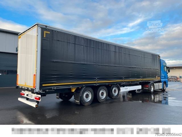 Odprta polprikolica s ponjavo WIELTON NS-3K Curtainsider QUICK SLIDE mit Speed Curtain