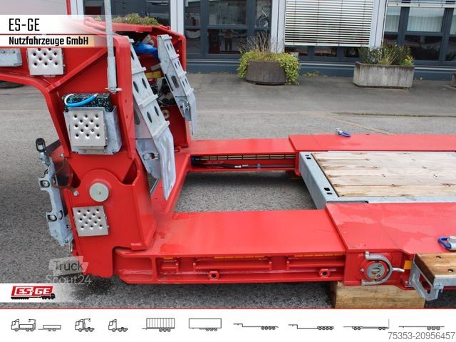 Низькорамний напівпричіп FAYMONVILLE Megamax Tiefbett 2x12 t PA