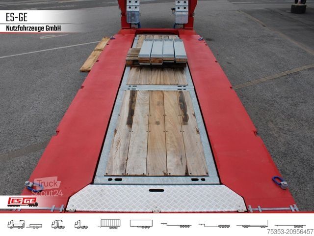 Низькорамний напівпричіп FAYMONVILLE Megamax Tiefbett 2x12 t PA