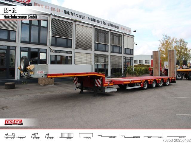 Låglastarsläpvagn FAYMONVILLE MAX Trailer MAX100 Semi-Tieflader 205er