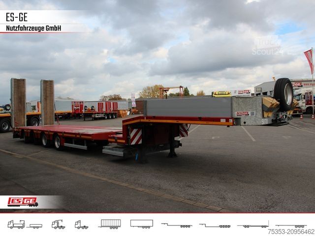 Låglastarsläpvagn FAYMONVILLE MAX Trailer MAX100 Semi-Tieflader 205er