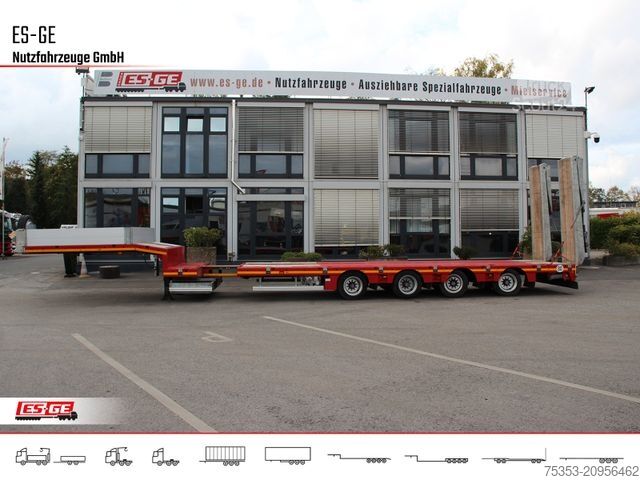 Låglastarsläpvagn FAYMONVILLE MAX Trailer MAX100 Semi-Tieflader 205er
