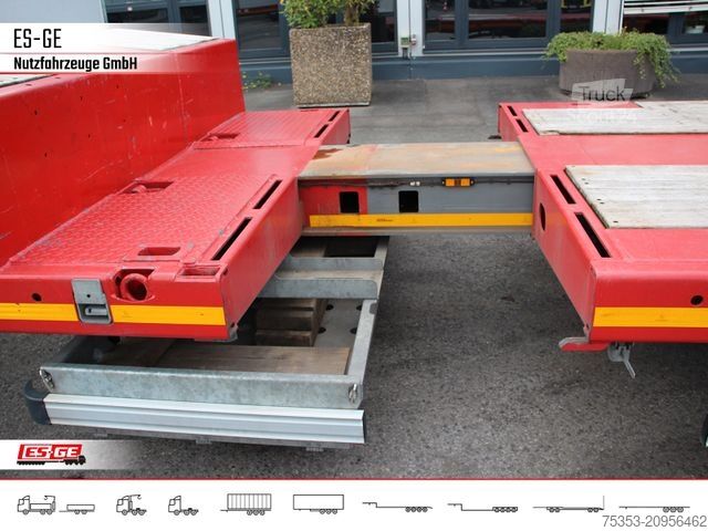 Låglastarsläpvagn FAYMONVILLE MAX Trailer MAX100 Semi-Tieflader 205er