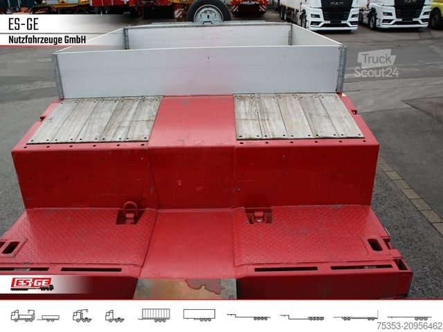 Låglastarsläpvagn FAYMONVILLE MAX Trailer MAX100 Semi-Tieflader 205er