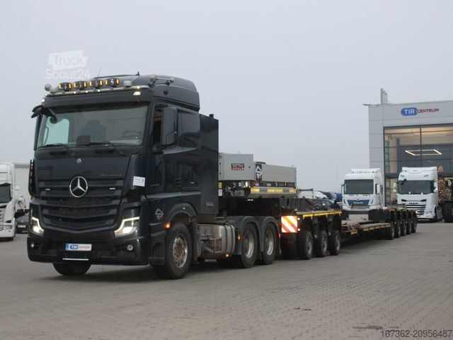 Tracteur routier standard MERCEDES-BENZ ACTROS 3363, EURO 6, 6X4, NAVIGATION+GOLDFHOFER