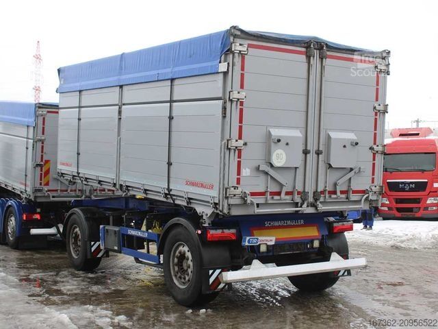 Üç yöne devirmeli römork SCHWARZMÜLLER KIA 2/E, THREE SIDED