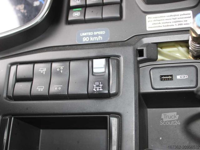 Trójstronna wywrotka SCANIA R450, 6X2, THREE SIDED, LIFTING AXLE, RETARDER