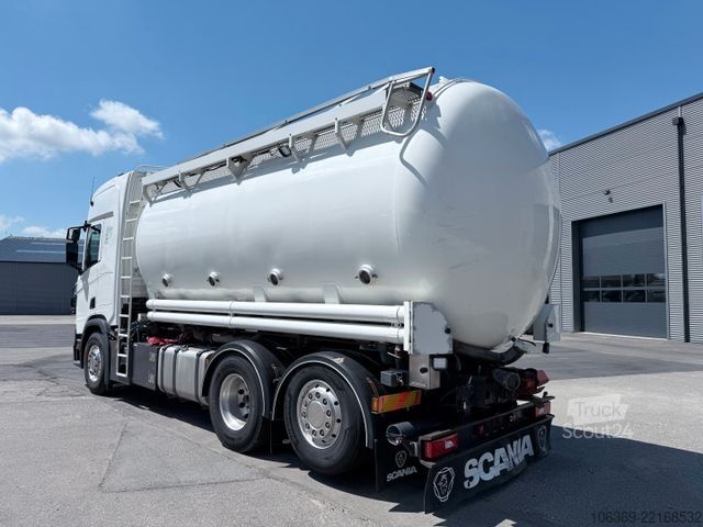 Cisternové vozidlo SCANIA R500 6x2 26 m3 Silo - Kompressor - Retarder