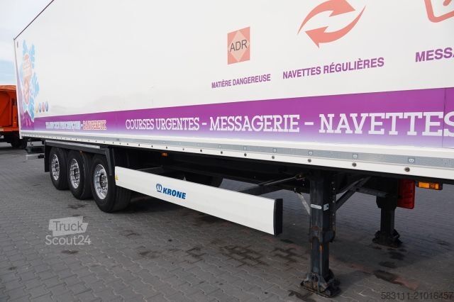 Rashladna poluprikolica KRONE KONTENER / KOFFER / 2021 ROK / OS PODNOSZONA 
