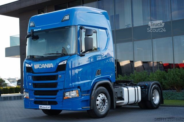 Standard tractor unit SCANIA R 450 / RETARDER / HYDRAULIKA / I-PARK COOL / AL