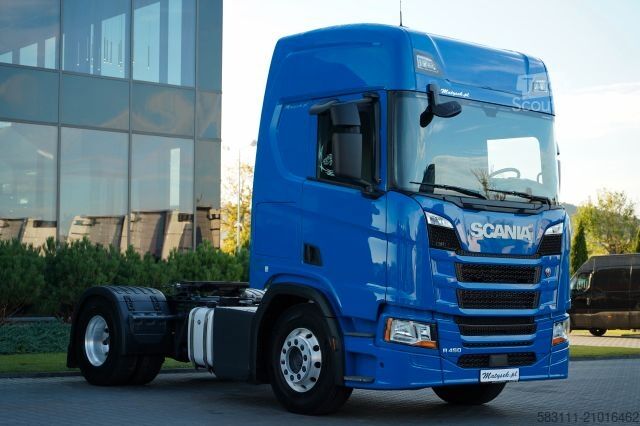 Standard tractor unit SCANIA R 450 / RETARDER / HYDRAULIKA / I-PARK COOL / AL