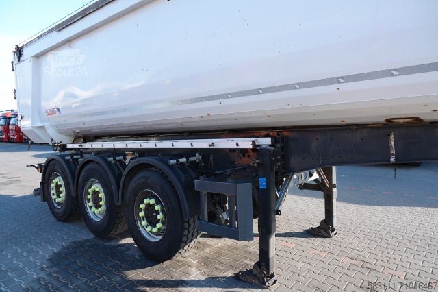Полуприцеп-самосвал SCHMITZ CARGOBULL WYWROTKA 30 m3 / STALOWA / RYNNA WANNA HP / O? P