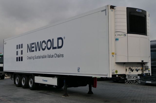 Rashladna poluprikolica KRONE CH?ODNIA / 2017 ROK / CARRIER VECTOR 1550