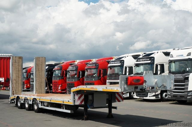 Низкорамный полуприцеп MAX TRAILLER  NACZEPA LAWETA / NISKOPODWOZIOWA / 12,