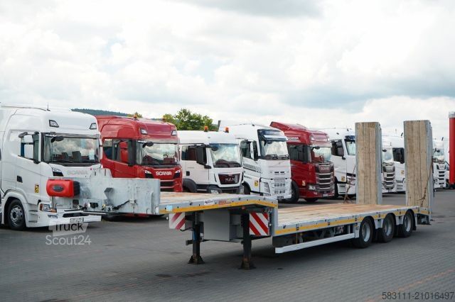 Низкорамный полуприцеп MAX TRAILLER  NACZEPA LAWETA / NISKOPODWOZIOWA / 12,