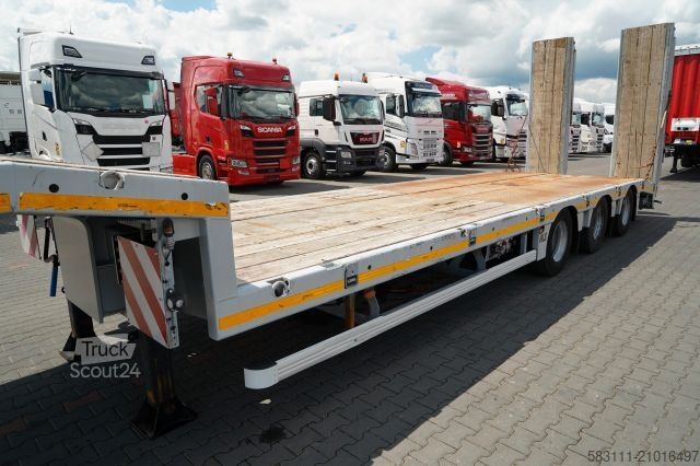 Низкорамный полуприцеп MAX TRAILLER  NACZEPA LAWETA / NISKOPODWOZIOWA / 12,