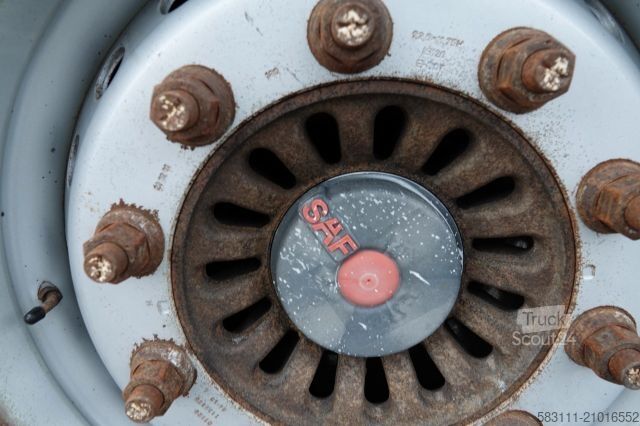 Remorque semi-plateforme de travail SAMRO NACZEPA PLATFORMA / MOCNA POD?OGA / OSIE SAF