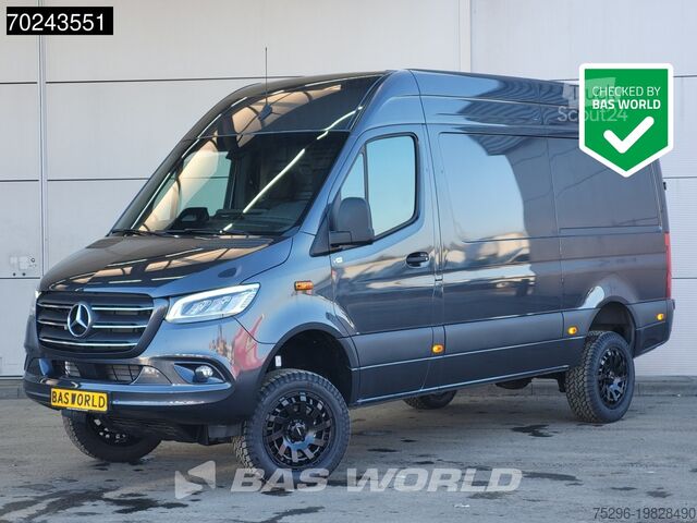 Aktivna pomoč pri ohranjanju voznega pasu. Asistent za mrtvi kot. Pomoč pri nadzoru pozornosti. Wi-F Mercedes Sprinter 319 CDI Automaat 4x4 ACC Navi Camera L...