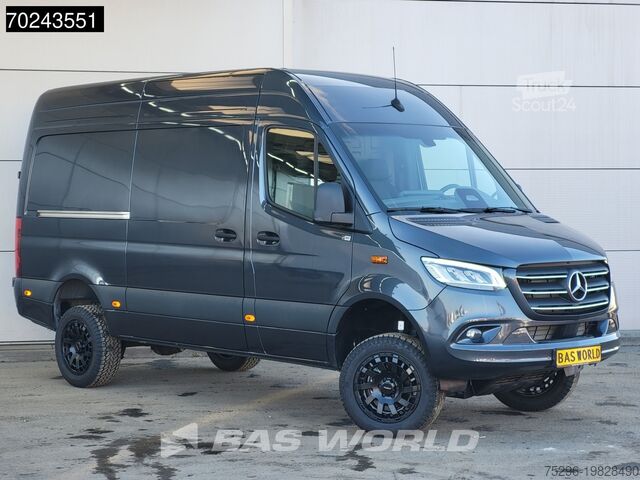 Aktiv filhållningsassistans. Assistans för döda vinkeln. Uppmärksamhetsassistent. Wi-Fi. Mercedes Sprinter 319 CDI Automaat 4x4 ACC Navi Camera L...