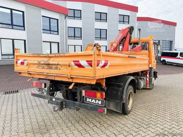 Grue à tour MAN 8.163 4x2 BB 8.163 4x2 BB mit Kran Fassi F60A.23