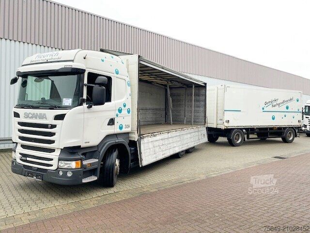 Camion caisson Scania R450 LB 6x2-4 R450 LB 6x2-4 Getränkekoffer, Retarder, Lift-/Lenkachse, Stapleraufnahme