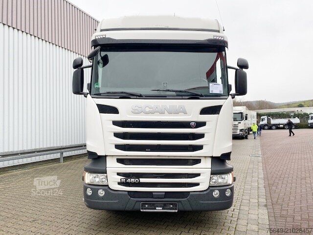 Camion caisson Scania R450 LB 6x2-4 R450 LB 6x2-4 Getränkekoffer, Retarder, Lift-/Lenkachse, Stapleraufnahme