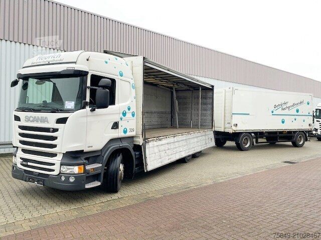 Camion caisson Scania R450 LB 6x2-4 R450 LB 6x2-4 Getränkekoffer, Retarder, Lift-/Lenkachse, Stapleraufnahme
